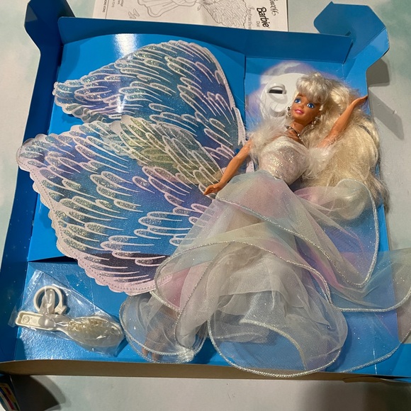 BARBIE VINTAGE. 90s ANGEL PRINCESS BARBIE IN BOX MATTEL #15911 - Picture 7 of 16